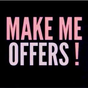 ✨I ACCEPT ANY & ALL REASONABLE OFFERS